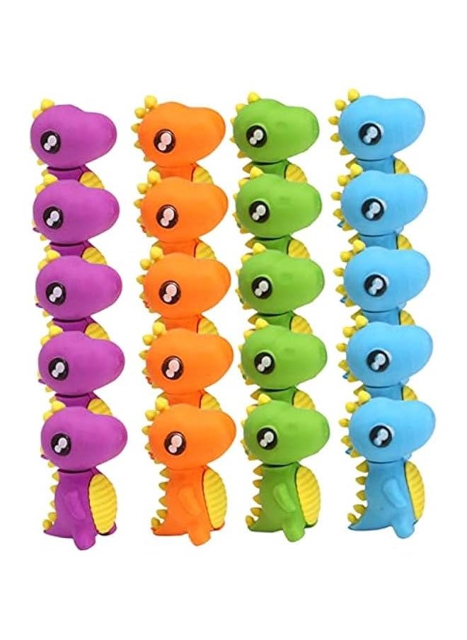 Generic - 48pcs Dinosaur Eraser Bulk Kindergarten Erasers Fun for Bulk Erasers for Small Eraser Multipurpose Pupils Mini Erasers - Image 1