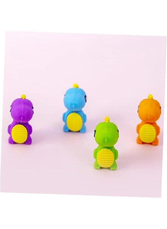 Generic - 48pcs Dinosaur Eraser Bulk Kindergarten Erasers Fun for Bulk Erasers for Small Eraser Multipurpose Pupils Mini Erasers - Image 1