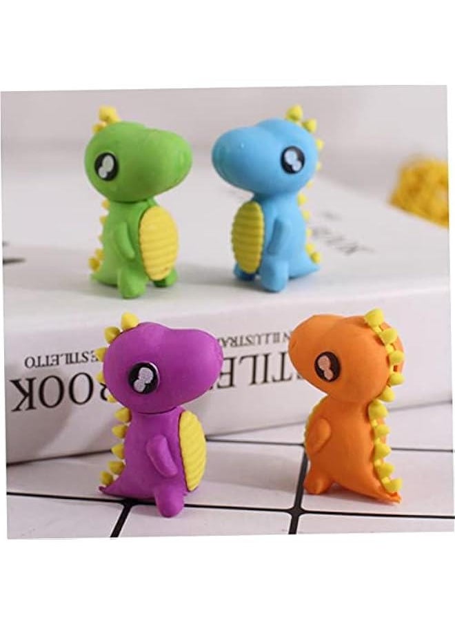 Generic - 48pcs Dinosaur Eraser Bulk Kindergarten Erasers Fun for Bulk Erasers for Small Eraser Multipurpose Pupils Mini Erasers - Image 1