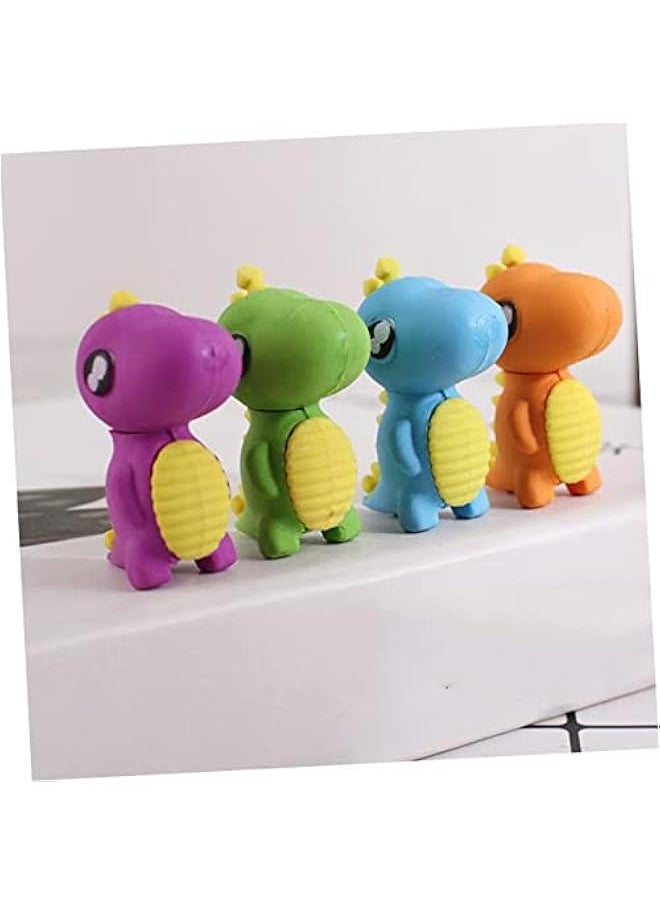 Generic - 48pcs Dinosaur Eraser Bulk Kindergarten Erasers Fun for Bulk Erasers for Small Eraser Multipurpose Pupils Mini Erasers - Image 1
