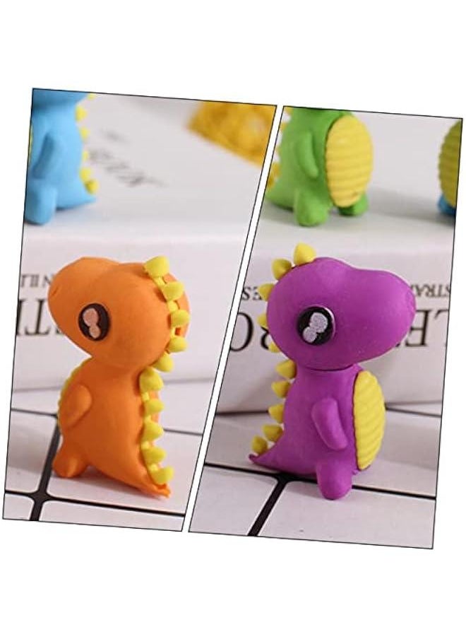 Generic - 48pcs Dinosaur Eraser Bulk Kindergarten Erasers Fun for Bulk Erasers for Small Eraser Multipurpose Pupils Mini Erasers - Image 1