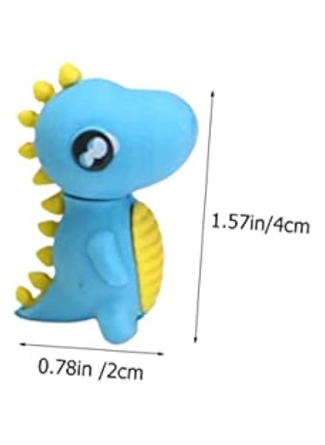 Generic - 48pcs Dinosaur Eraser Bulk Kindergarten Erasers Fun for Bulk Erasers for Small Eraser Multipurpose Pupils Mini Erasers - Image 1