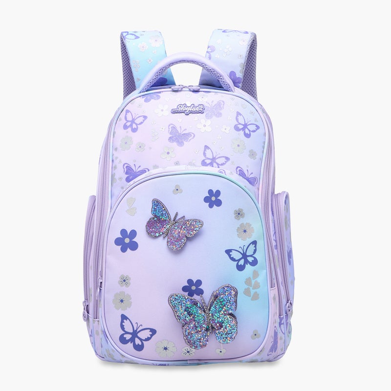Skylar Butterfly Print Backpack for Girls - Image 1