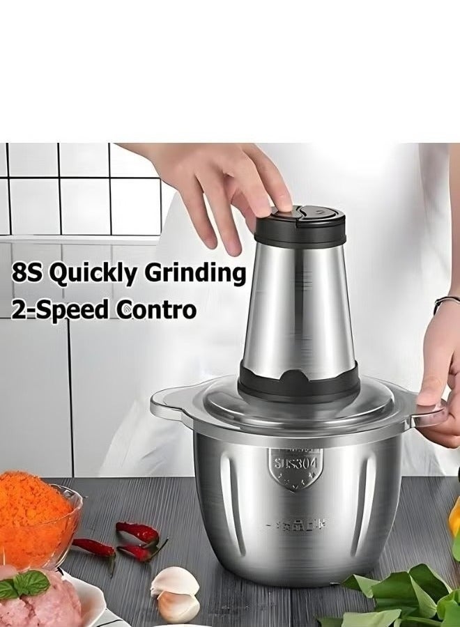 بريمو بلس مفرمة لحوم كهربائية فضى 3لتر 500 وات - Image 4