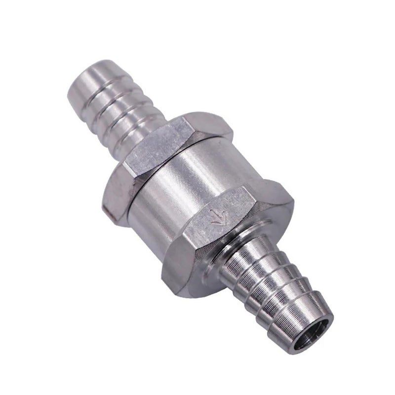 utomotive aluminum alloy gasoline diesel fuel one-way check valve 6/8/10/12mm check valve - Image 1