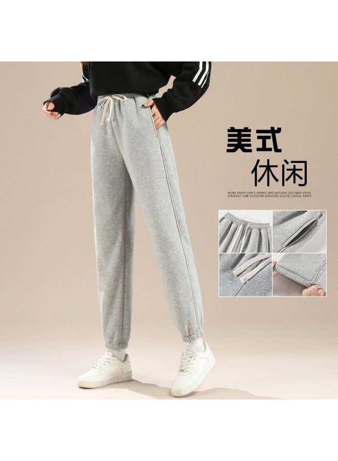 Baleno Women'S Cuffed Joggers, Spring And Autumn Thin Cotton Soft Slimming Plus Size Petite Casual Harem Pants Sweatpants - Image 3
