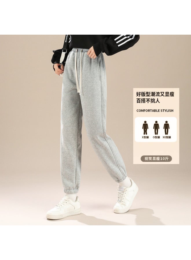 Baleno Women'S Cuffed Joggers, Spring And Autumn Thin Cotton Soft Slimming Plus Size Petite Casual Harem Pants Sweatpants - Image 4