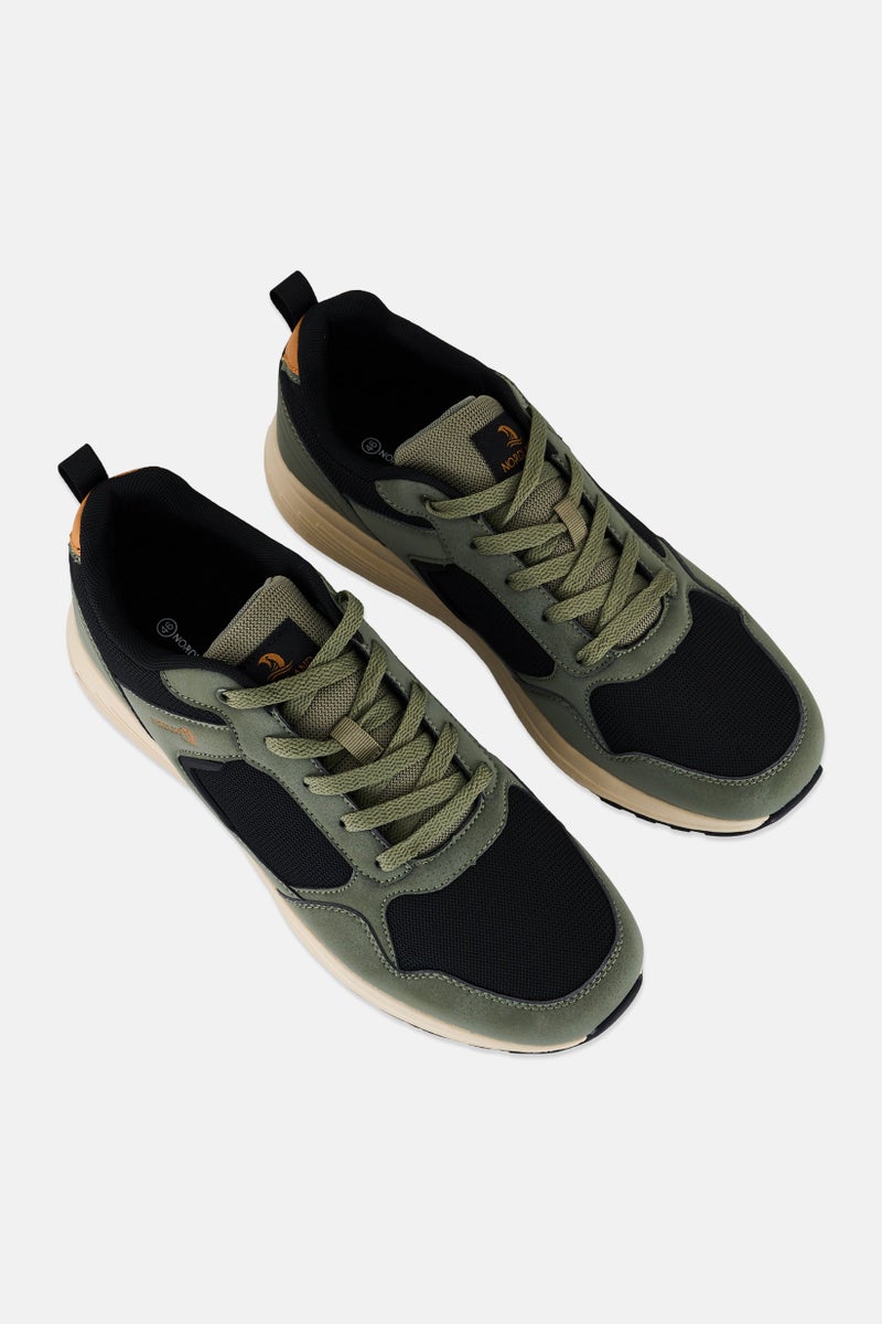 Nordland أحذية خارجية للرجال برباط، زيتوني - Image 4