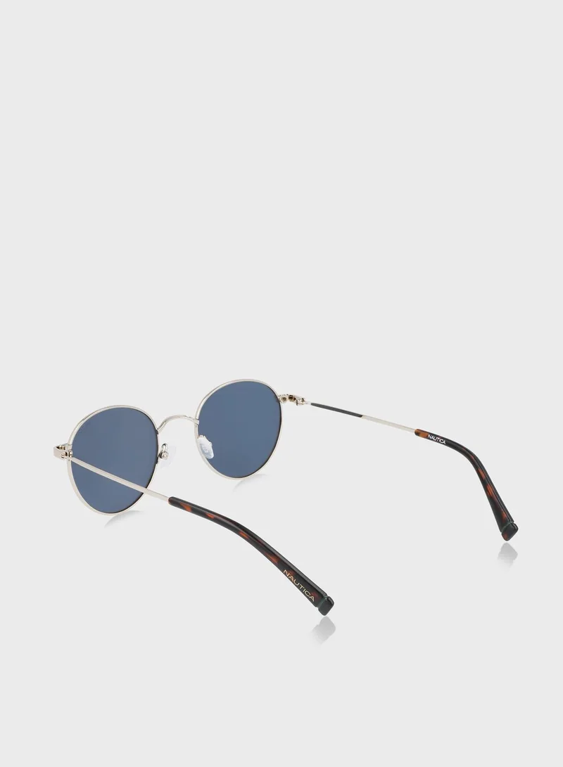 NAUTICA N4648Sp Round Sunglasses