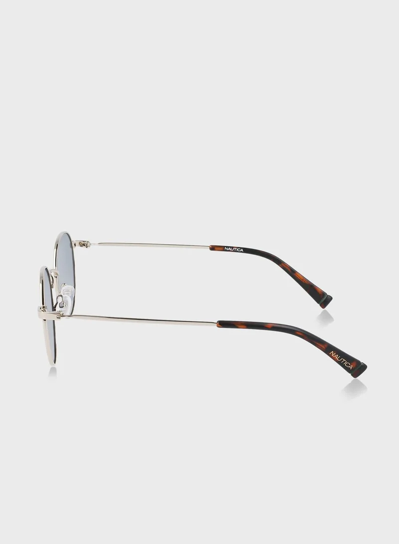 NAUTICA N4648Sp Round Sunglasses