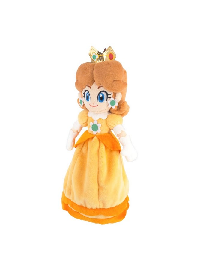 Sanei Super Mario All Star Collection 9.5" Daisy Plush, Small  - Image 1
