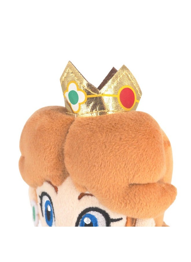 Sanei Super Mario All Star Collection 9.5" Daisy Plush, Small  - Image 5