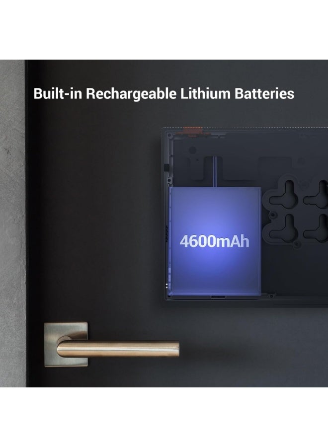 EZVIZ 7'' Wireless Security Monitor with Smart Touch Screen for Home System, 4600mAh Battery, 2.4GHz Wi-Fi, Two-Way Audio, Remote Control with APP, SD7 - Image 3