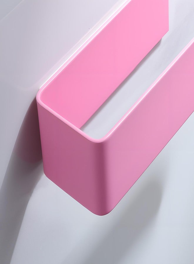 تاوزون حامل مناشف لاصق من تاوزون، 7.9 بوصة - حامل مناشف يد بدون حفر، رف مناشف يد وردي لطيف من الفولاذ المقاوم للصدأ للحمام والمطبخ والسيارات المتنقلة وغرفة النوم - Image 5