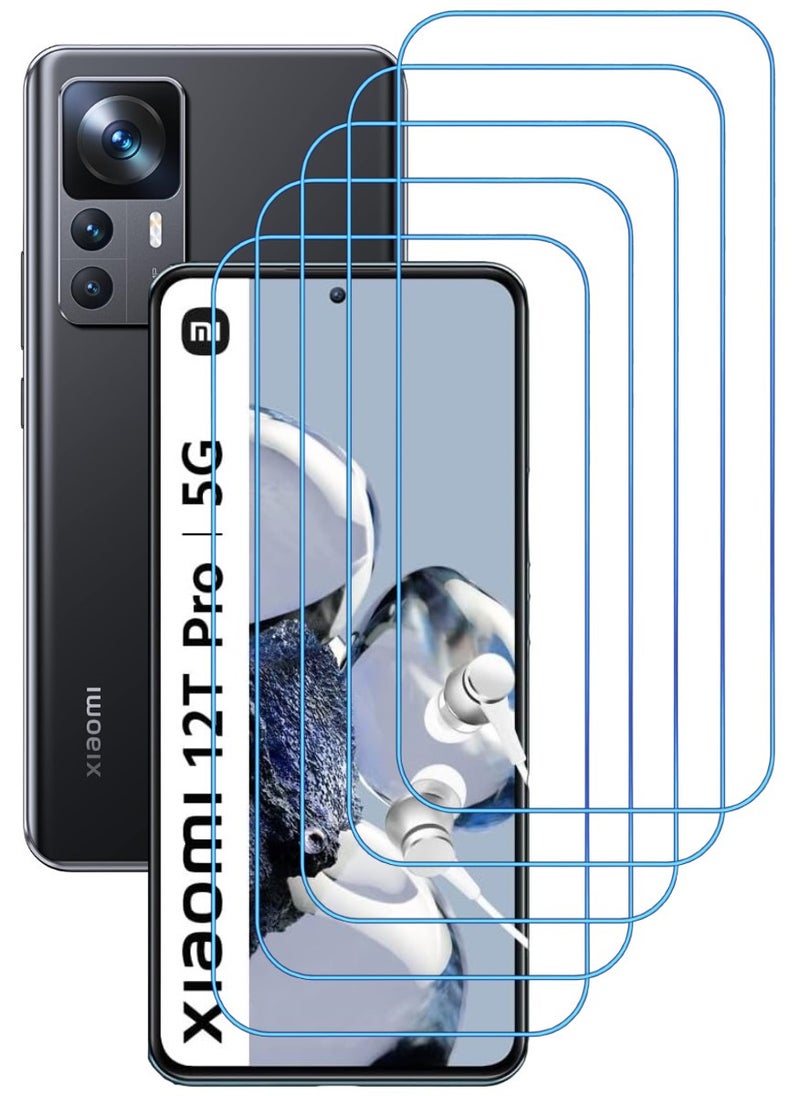 أكاليكس 5 قطع، حماية شاشة،  لهاتف شاومي 12T برو  ، جودة ممتازة. - Image 1