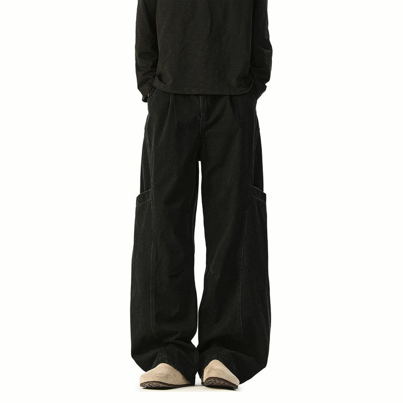 Unisex Casual Daily Denim Jeans - Image 2