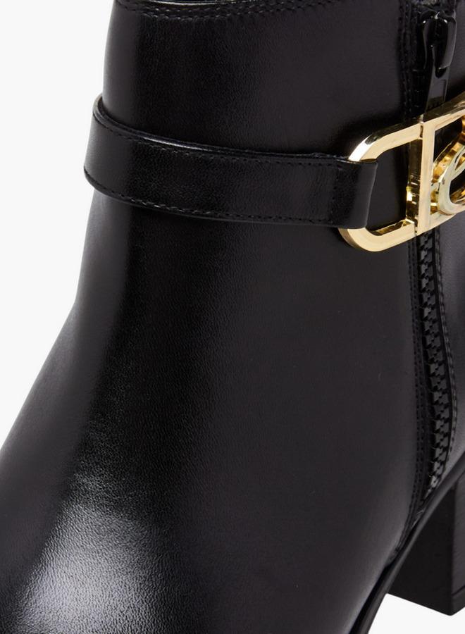 Paprika Women's Buckle Accent Ankle Boots - Image 4