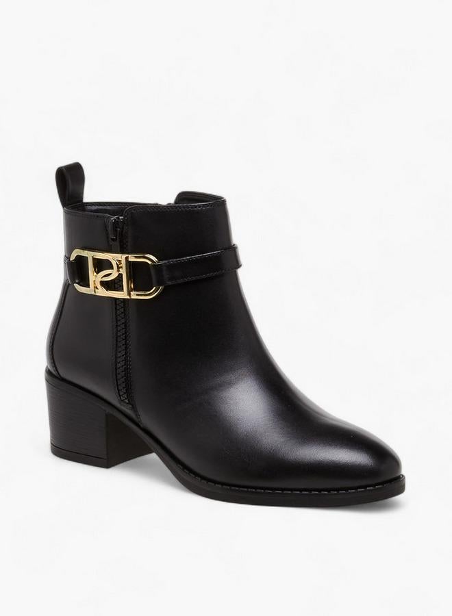 Paprika Women's Buckle Accent Ankle Boots - Image 2