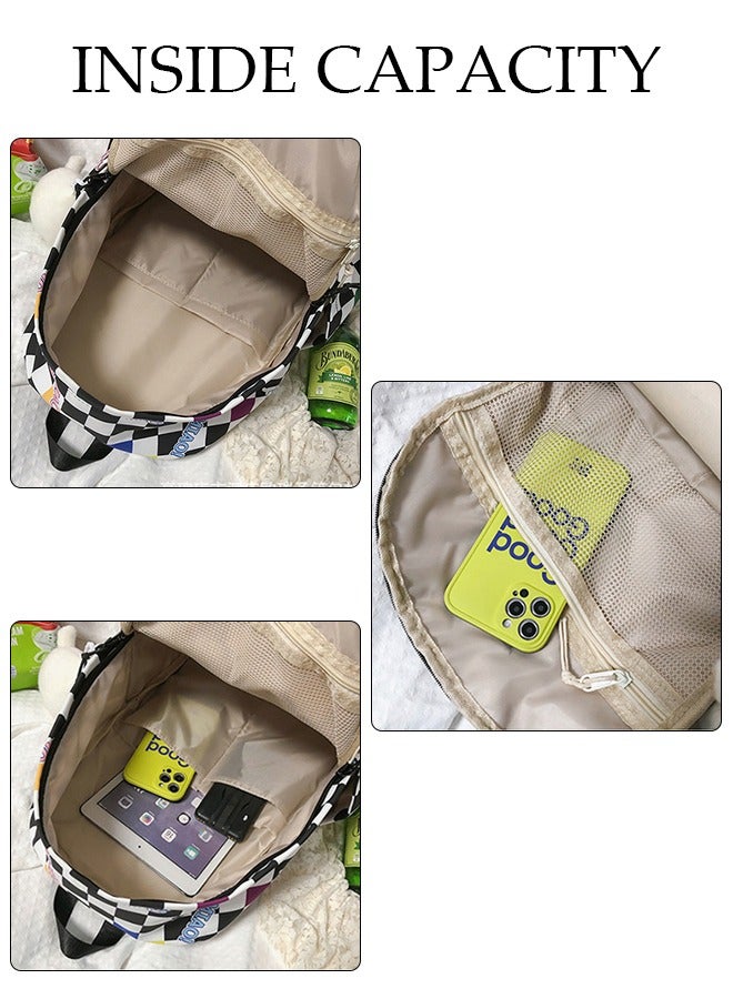 DUNISO Girl's School Backpack with Pencil Case Waterproof Book Bag with Compartments for Teen Girl Kid Students Elementary School Kids' School Bag With Large Capacity  - Image 5