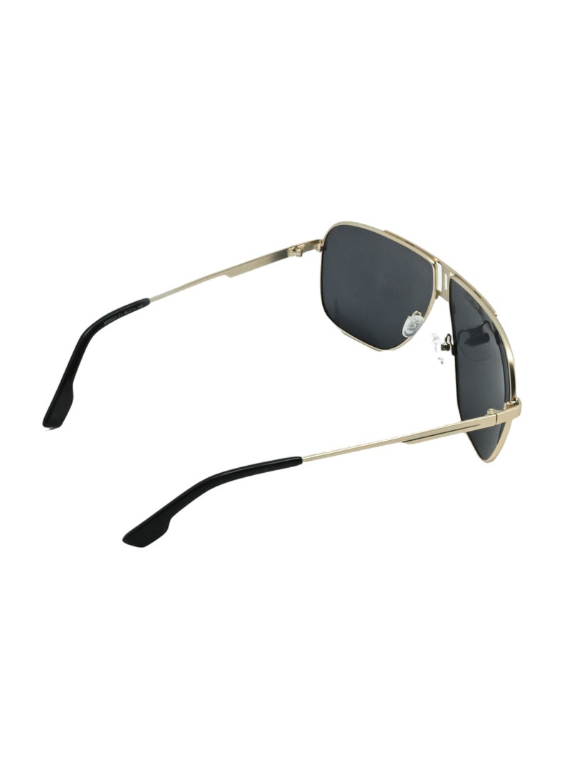 DLS Sunglasses for men and women - Aviator Metal Frame with Polarized lenses multipurpose use (MS9003-C1) - Image 4