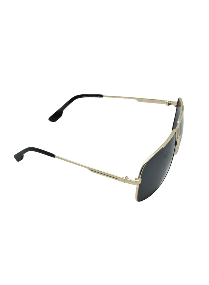 DLS Sunglasses for men and women - Aviator Metal Frame with Polarized lenses multipurpose use (MS9003-C1) - Image 5