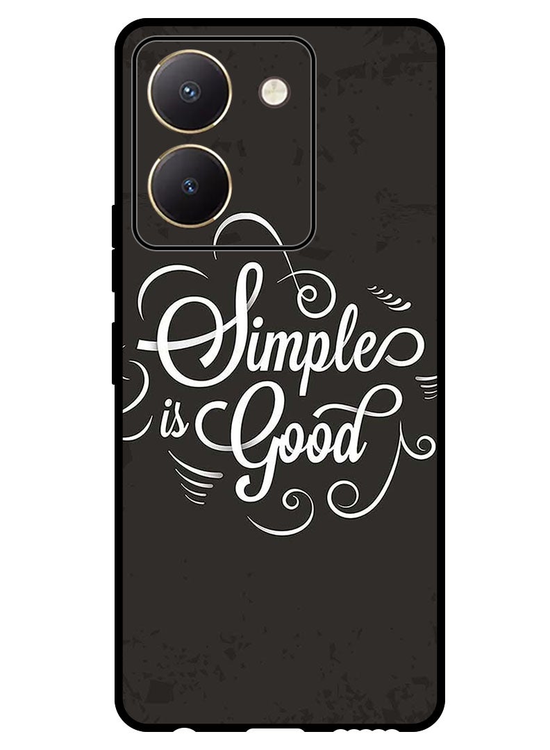 Theodor Protective Case Anti Scratch Shock Proof Bumper Cover For Vivo Y77t Simple Is Good - Image 1