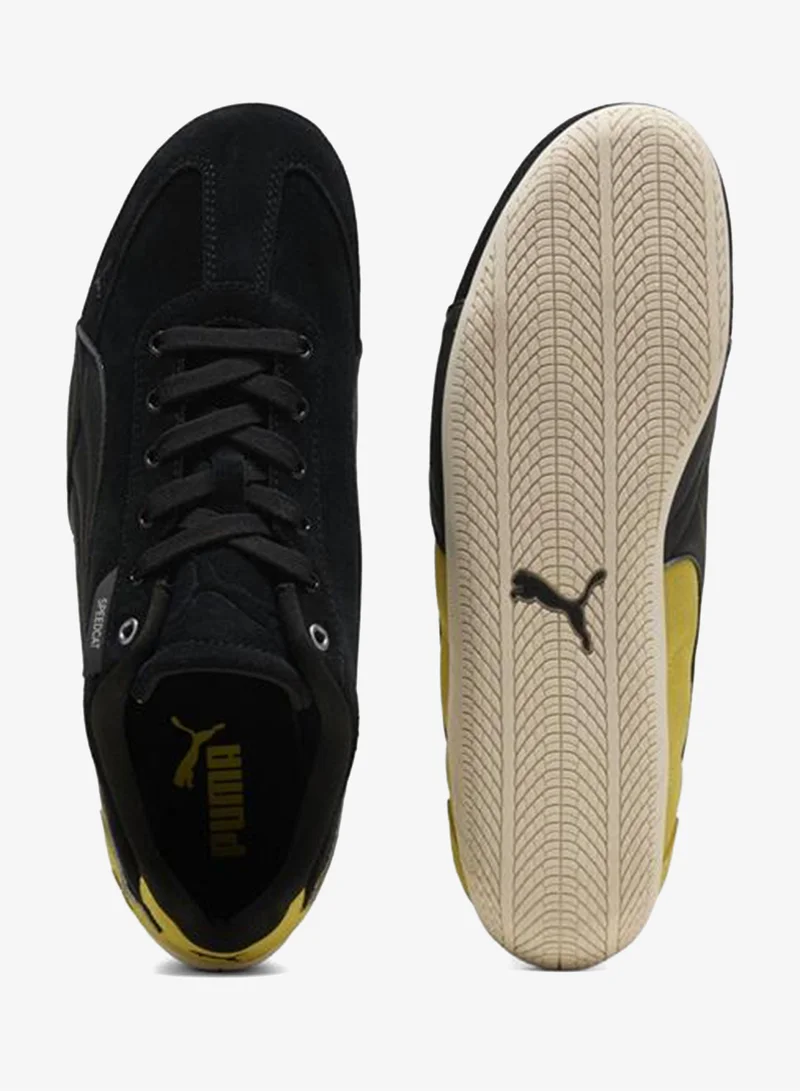 Puma PUMA Black-Speed Yellow-Warm White Scuderia Ferrari Speedcat Sneakers Unisex for Men | Best Price UAE