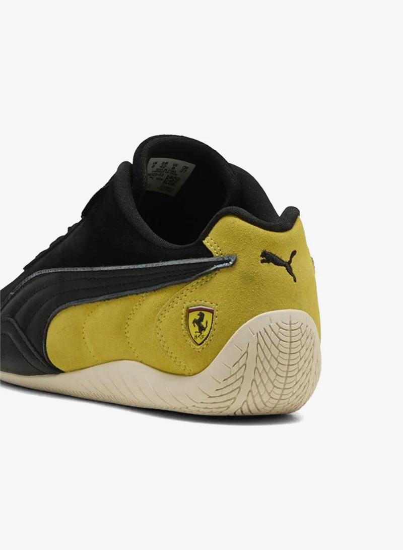 Puma PUMA Black-Speed Yellow-Warm White Scuderia Ferrari Speedcat Sneakers Unisex for Men | Best Price UAE