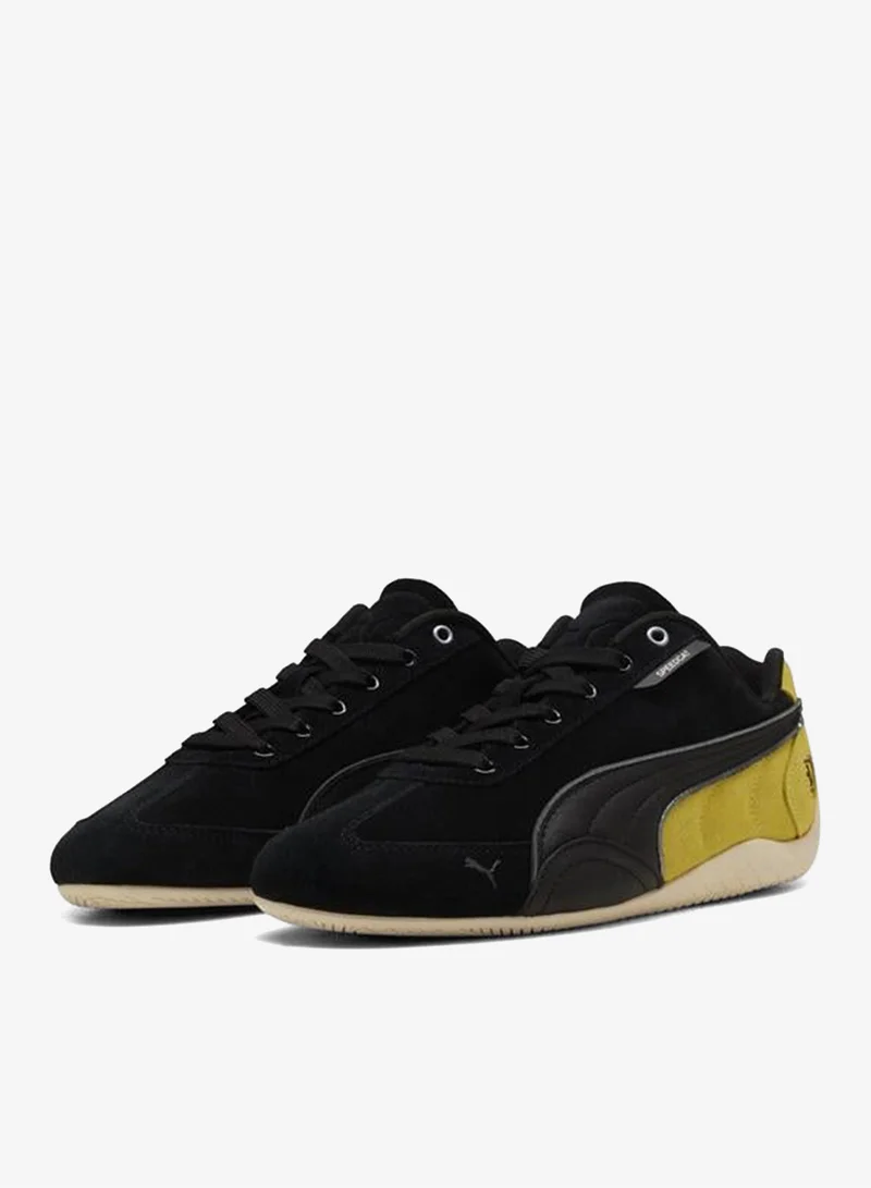 Puma PUMA Black-Speed Yellow-Warm White Scuderia Ferrari Speedcat Sneakers Unisex for Men | Best Price UAE