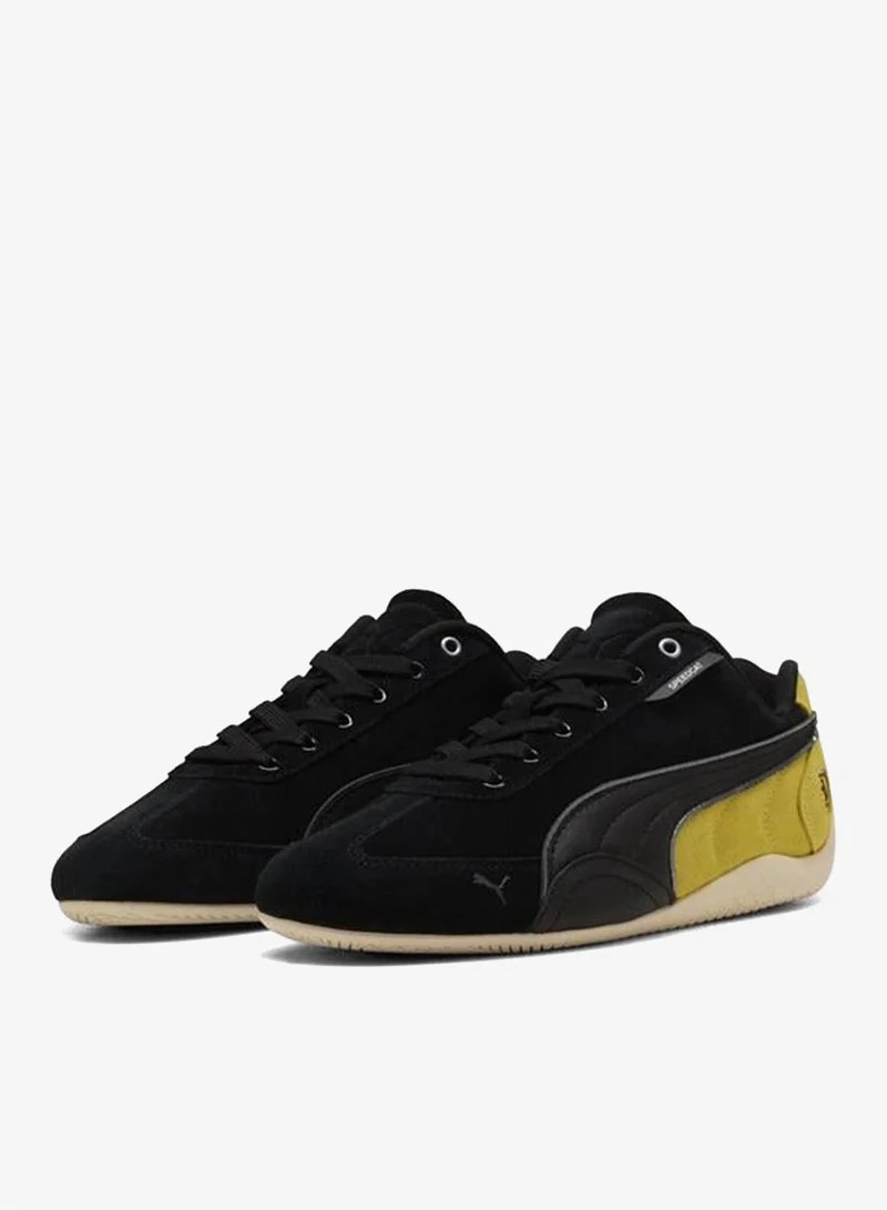 Puma PUMA Black-Speed Yellow-Warm White Scuderia Ferrari Speedcat Sneakers Unisex for Men | Best Price UAE
