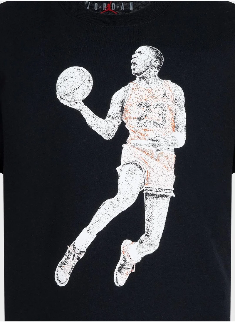 جوردن JDB AIR JORDAN DOTS SS TEE