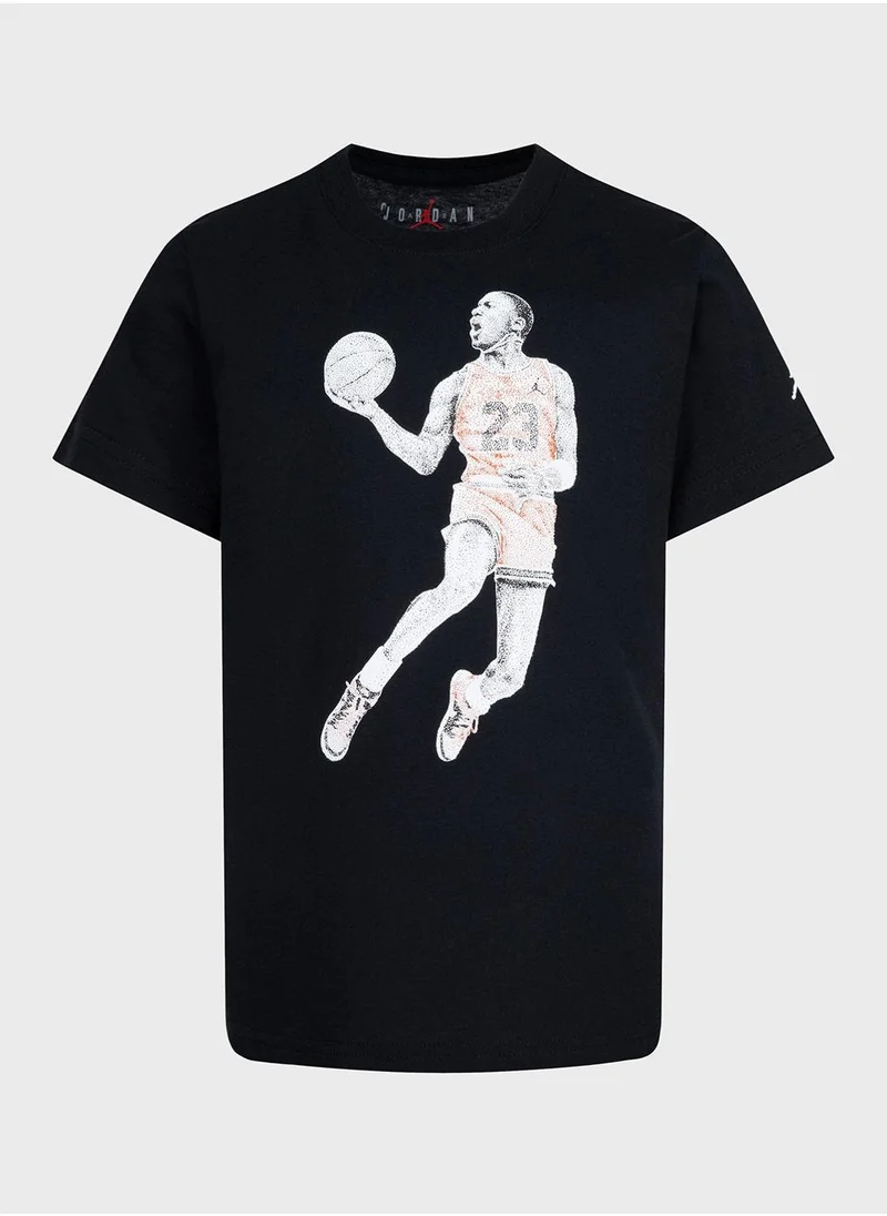 Jordan JDB AIR JORDAN DOTS SS TEE