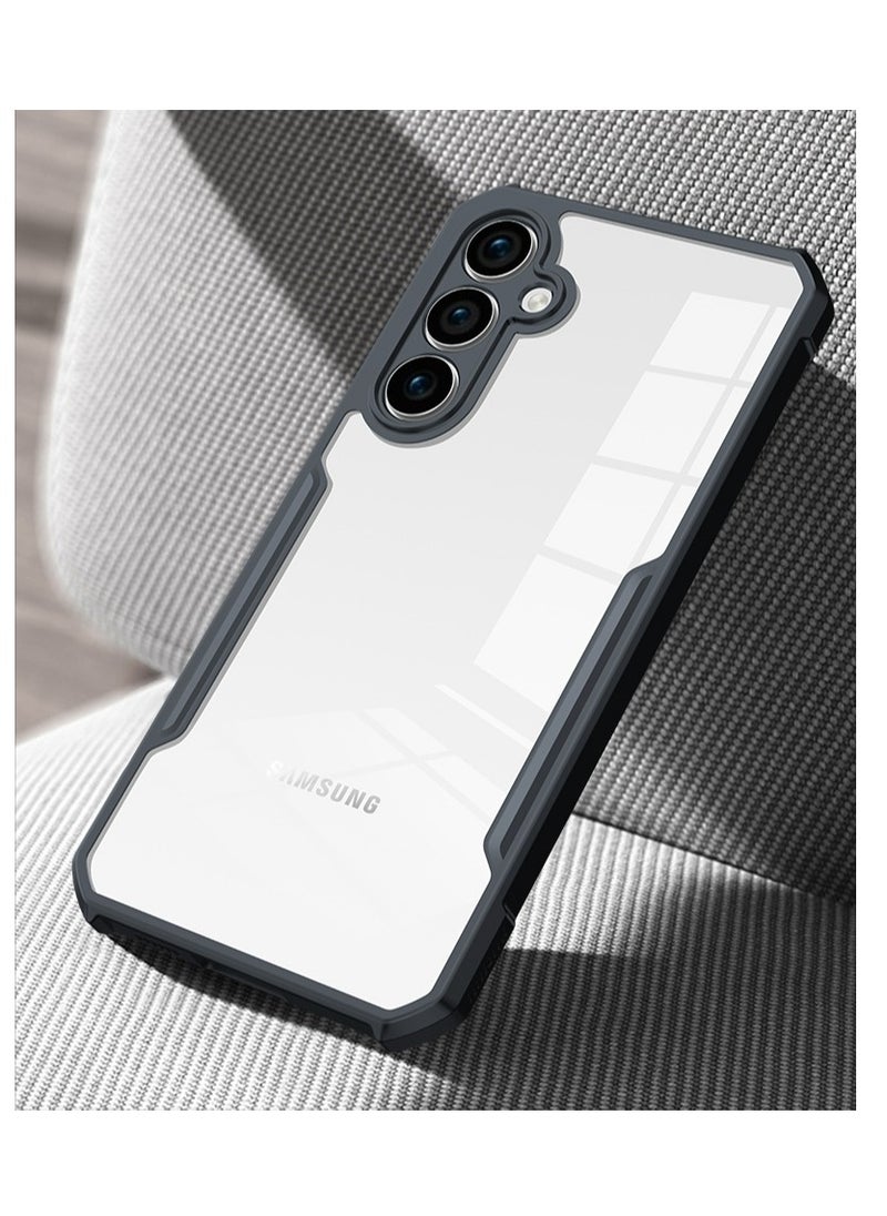 Generic - Samsung Galaxy S23 FE 5G Mobile Phone Case Cover, Ultra-Thin Lightweight Cover Soft TPU Bumper + Acrylic Clear Back Case Cover - Image 1