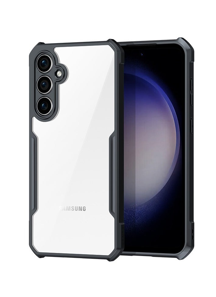 Generic - Samsung Galaxy S23 FE 5G Mobile Phone Case Cover, Ultra-Thin Lightweight Cover Soft TPU Bumper + Acrylic Clear Back Case Cover - Image 1