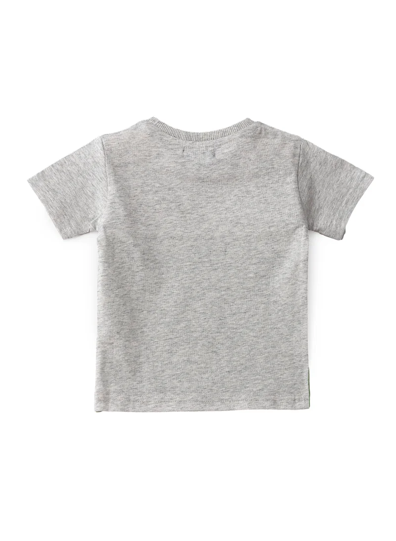جام Boys' Green Frog Graphic Cotton T-Shirt