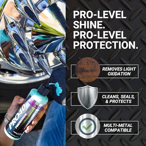 Zephyr Pro-40 The Perfect Metal Polish. for Chrome, Stainless Steel, Aluminum, Brass, Copper, Silver and Magnesium. Made in U.S.A. (16oz) - Image 3