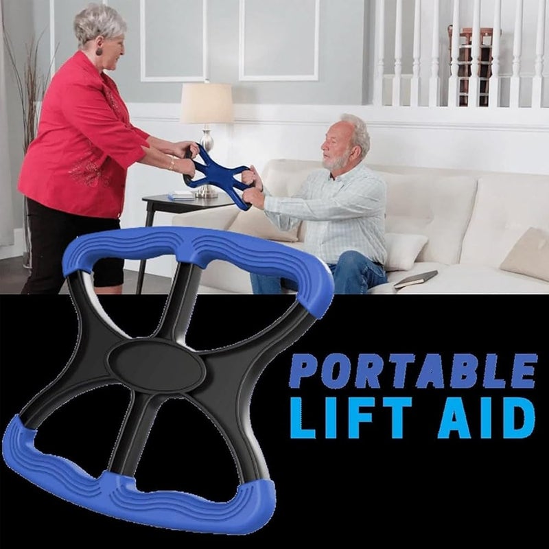 Azonee أداة مساعدة في الوقوف Azonee Great Lift Aid لكبار السن، مقبض محمول، جهاز مساعدة في الرفع غير مسامي لكبار السن، دعم للحركة لمساعدتهم على الوقوف والتنقل، مثالي للاستخدام في المنزل والسيارة والخارج - Image 2