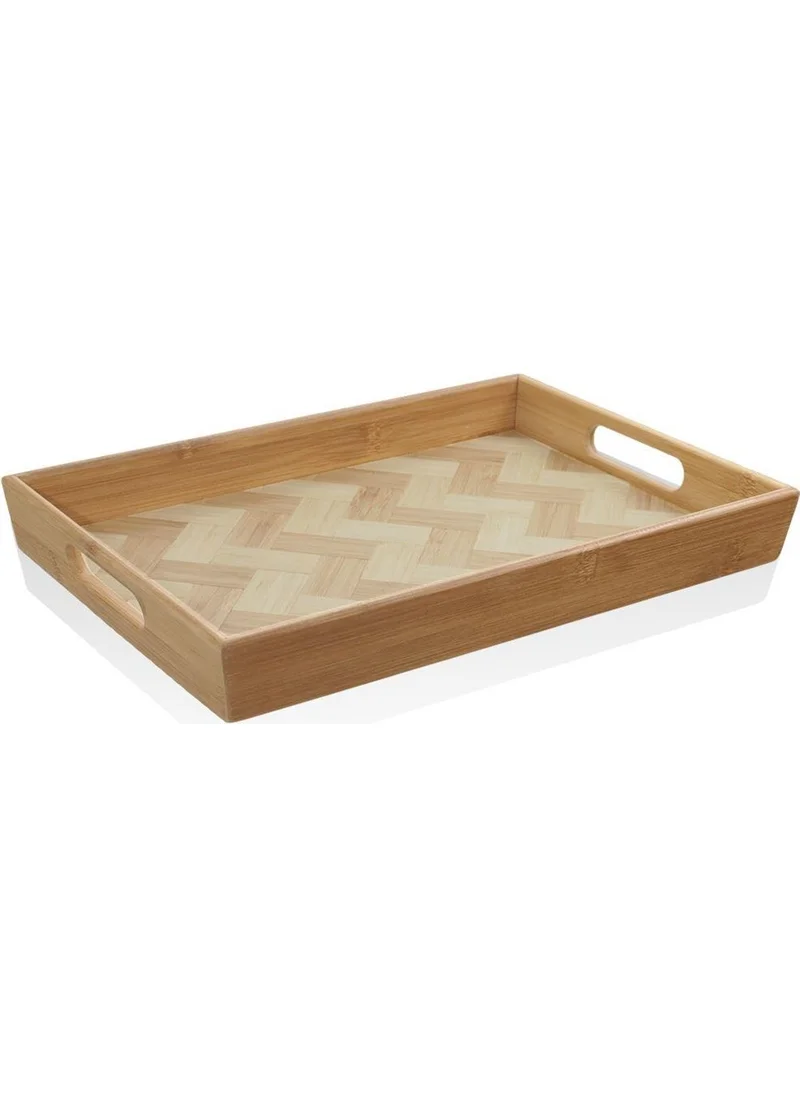 The Mia Wicker Bamboo Tray 33X23 cm TPS0074