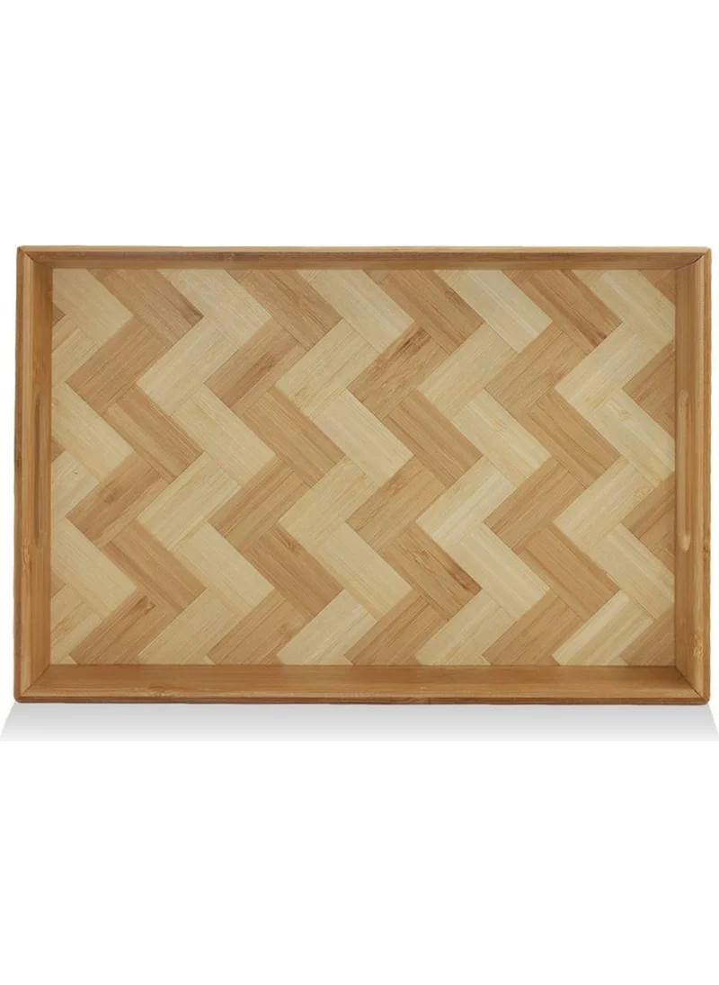 The Mia Wicker Bamboo Tray 33X23 cm TPS0074