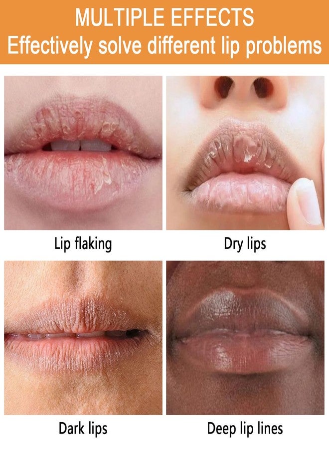 Jutqut 2PCS Turmeric Lip Balm for Dark Lips with Turmeric Oil, Dark Lips Treatment for Smokers, Help Fade Lip Discoloration, Long-Lasting Moisturizing Lip, Cracked, and Dull Lip, Natural Balm5g/0.17oz - Image 3