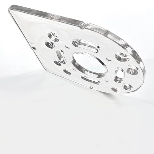Auaurly 1 PC Clear Sub Base Clamp D Shape Replaces A27941 Compatible With DCW600B,DWP611PK,DWP611,450PK Compact Routers - Image 5