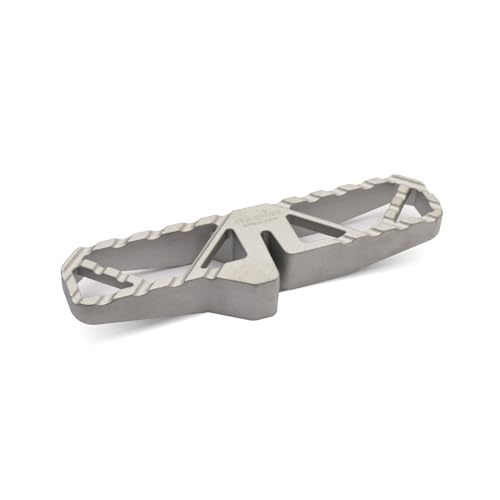 HME Secure Stable Durable Aluminum Portable TPost Fence Step for Outdoor Activities withNylon Storage Pouch and Integrated Slot - Image 1