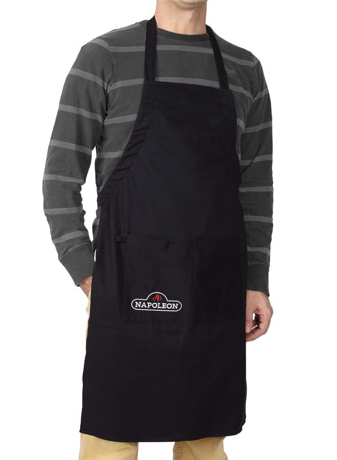 Napoleon Grilling Apron - Black, 100% Cotton, Deep Pocket, Lint Free - Image 2