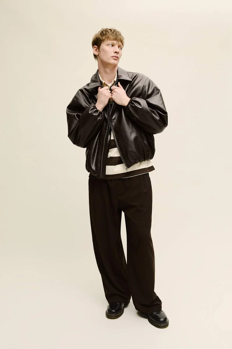 ديفاكتو Barrel Fit Trousers