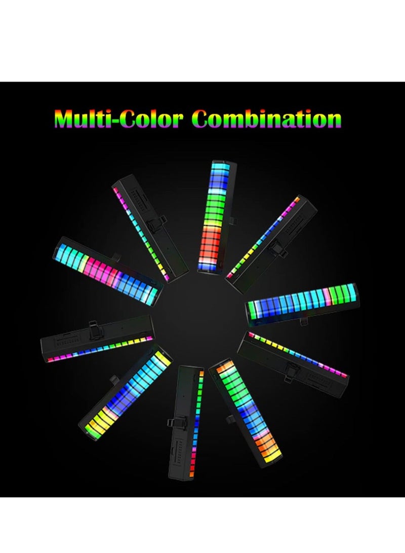 Y&D Interior Car Ambient Light, Mini LED Light with ON/Off Button & Multicolors, Sound Active Function, TypeC-USB Cable, Vent Fixation Clamp, RGB Lighting Kits, Accessories - Image 3