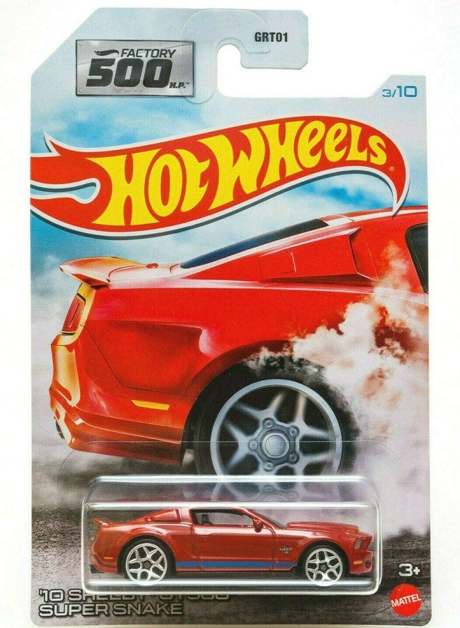 Hot Wheels '10 Shelby GT500 Super Snake, [red] Factory 500 3/10 - Image 1