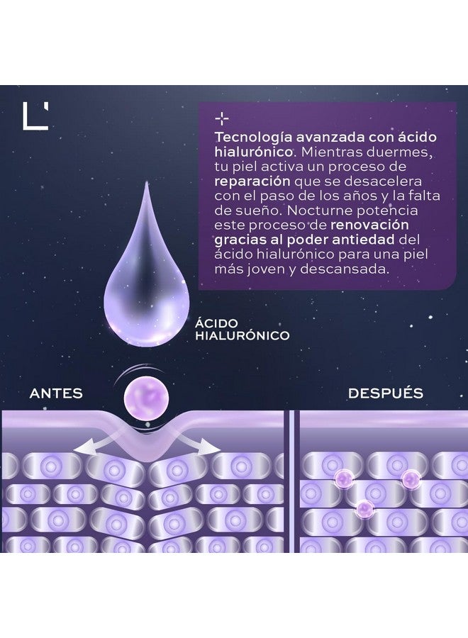 L'Bel Nocturne Facial Serum With Hyaluronic Acid 30Ml - Image 5