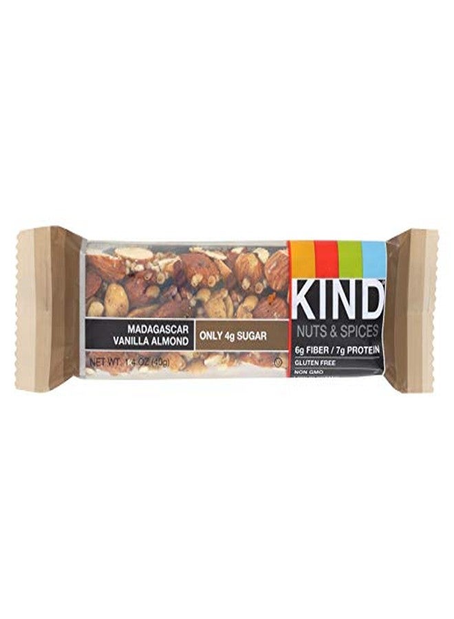 KIND Nuts & Spices, Madagascar Vanilla Almond, 12 Bars - Image 2