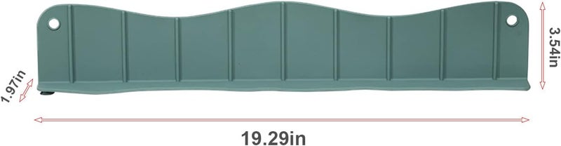cheekyglo Silicone Sink Guard, Water-Stop Guard For Kitchen, Strong Suction Sink Guard Behind Faucet, Kitchen Sink Backsplash Guard - Image 3