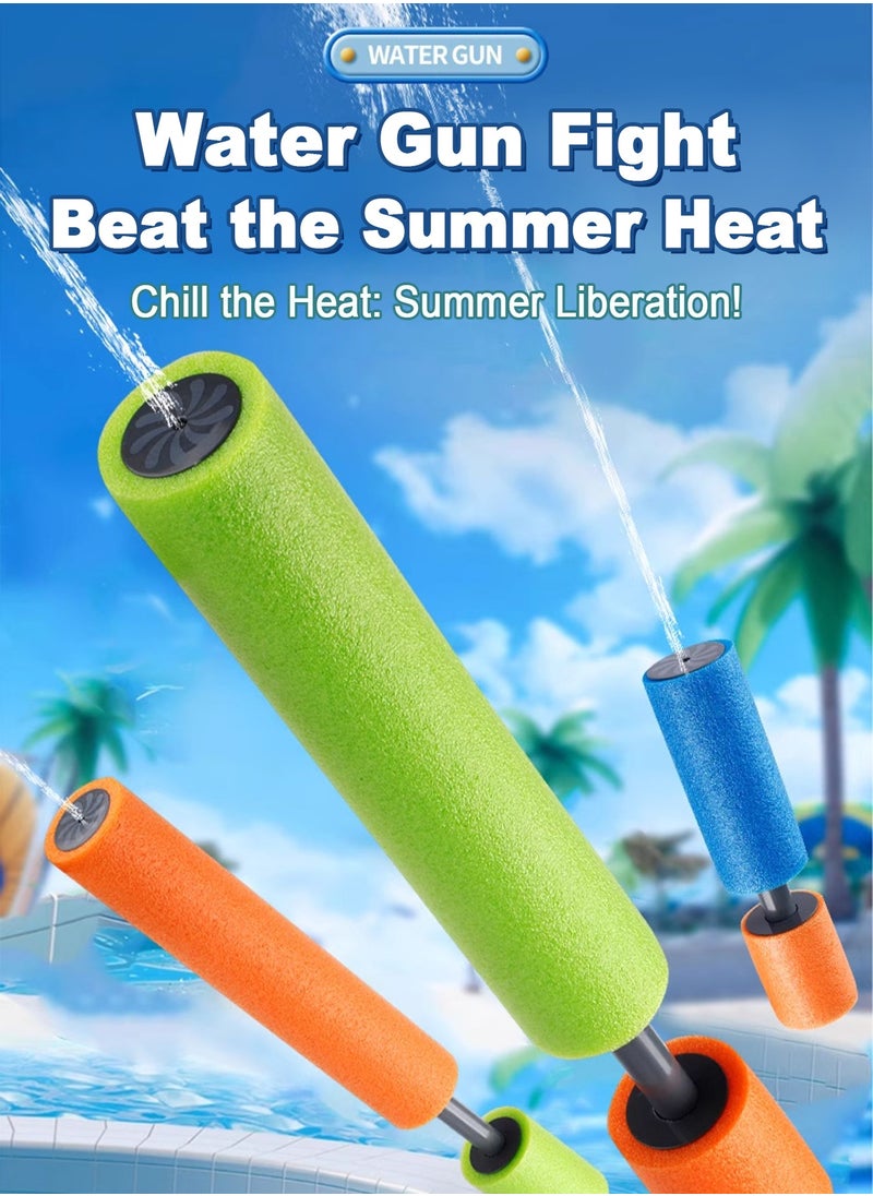 Chillspace 6 Pcs Water Guns Toys, Water Blaster Set Super Soaker Blaster Squirt Guns, Bulk Summer Outdoor Swimming Pool, Backyard, Beach Water Game Toys  - Image 2